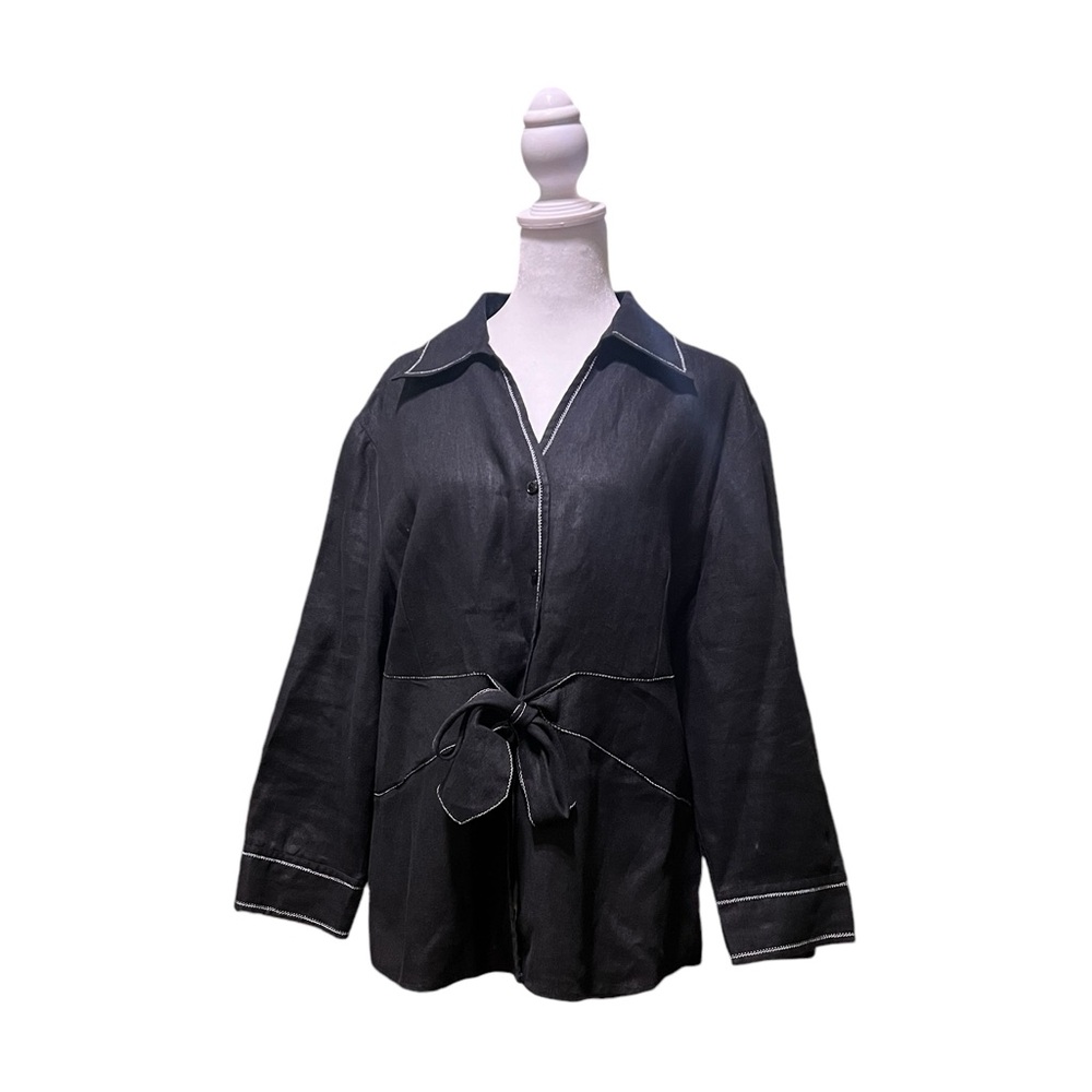 Samuel Dong Linen Jacket